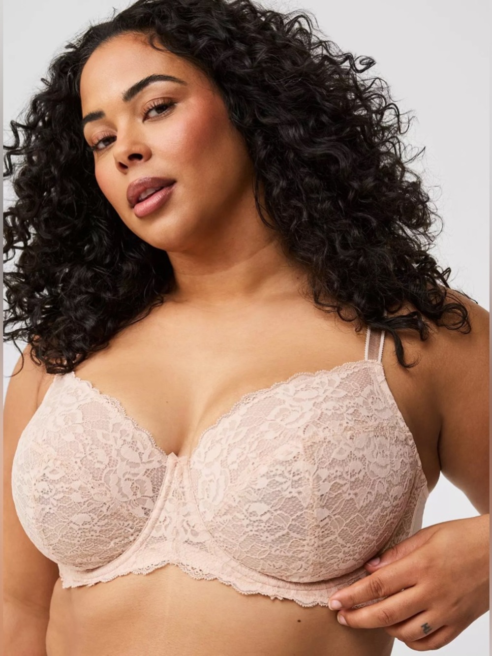 Torrid Full coverage lace wirefree bra 42DD